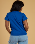 The Organic Vintage Tee - Royal Blue