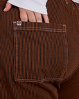 Railroad Denim Work Pants - Burnt Terracotta Overdye
