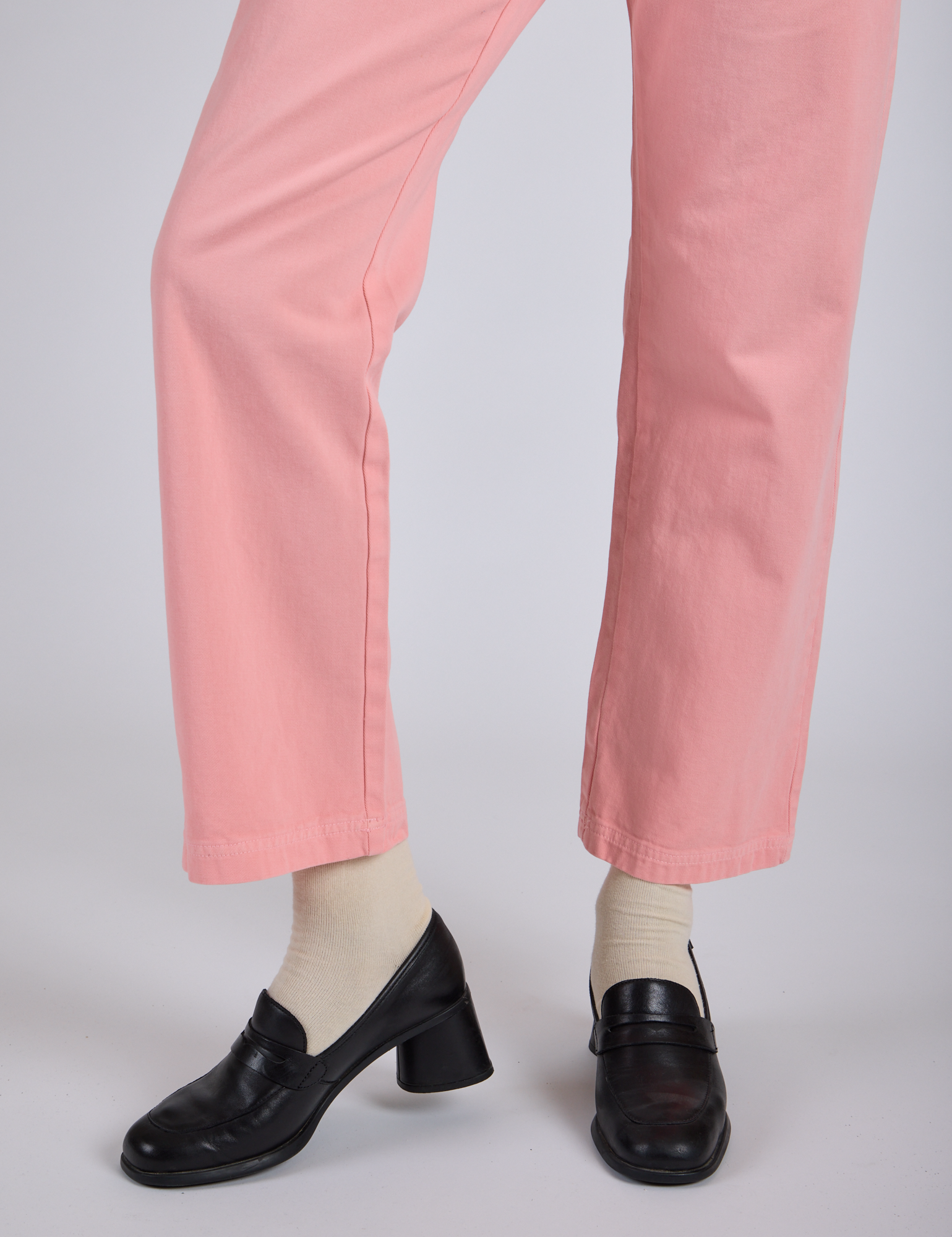 Short Sleeve Jumpsuit - Baby Pink