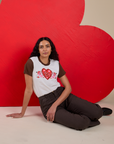 Vintage Tee in Love Big Bud worn by Shahana