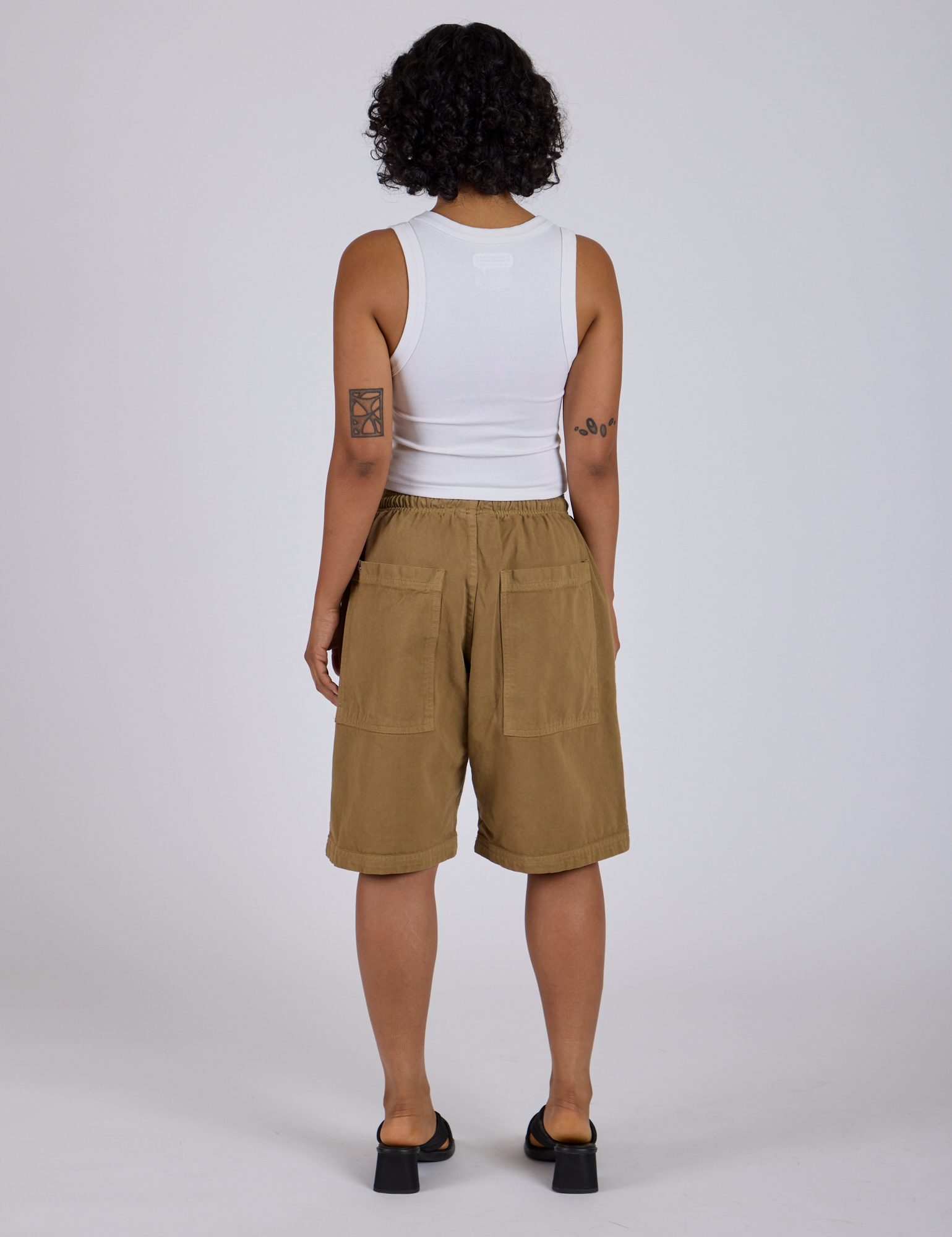 Drawstring Shorts - Desert Brown