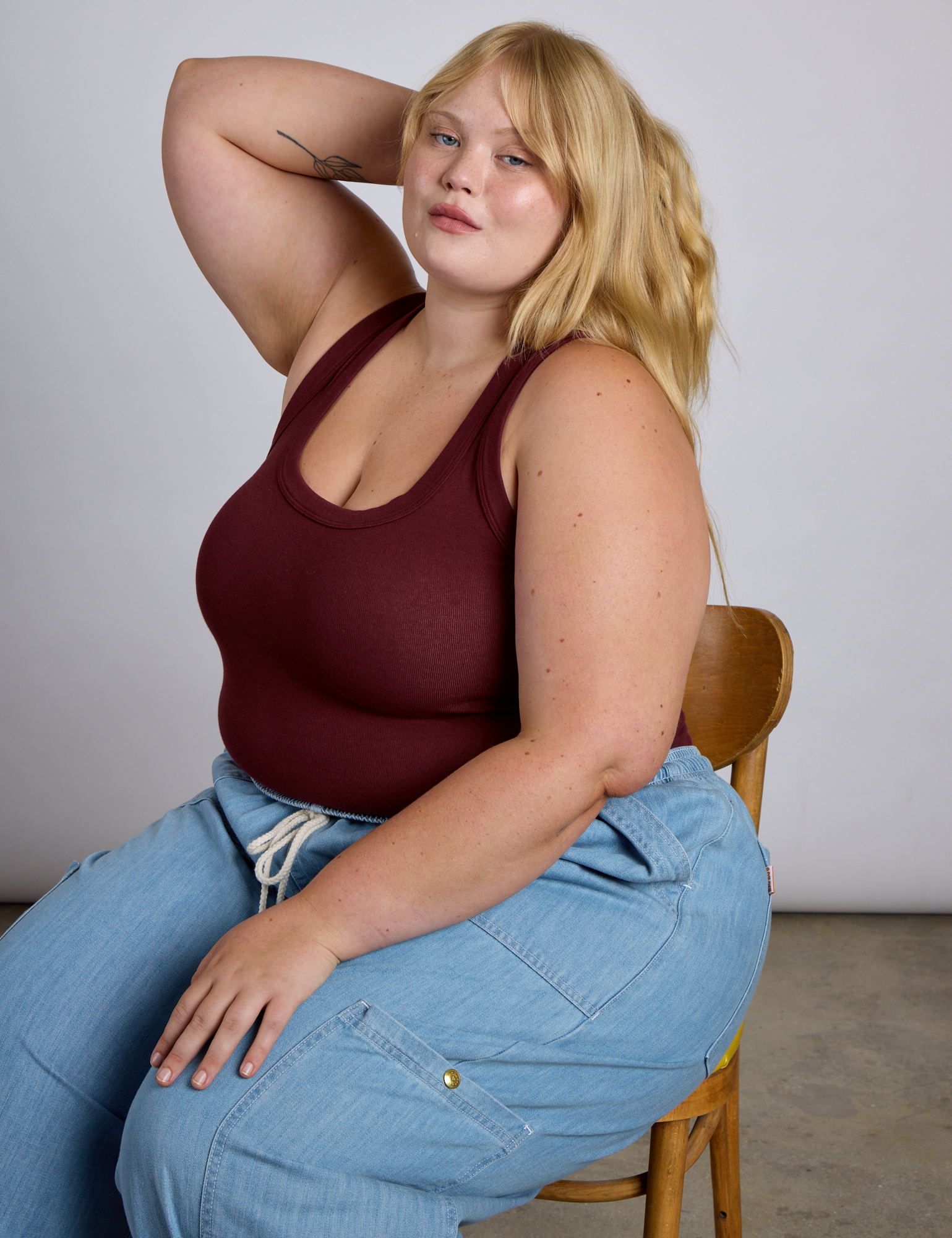 The Tank Top - Red Wine