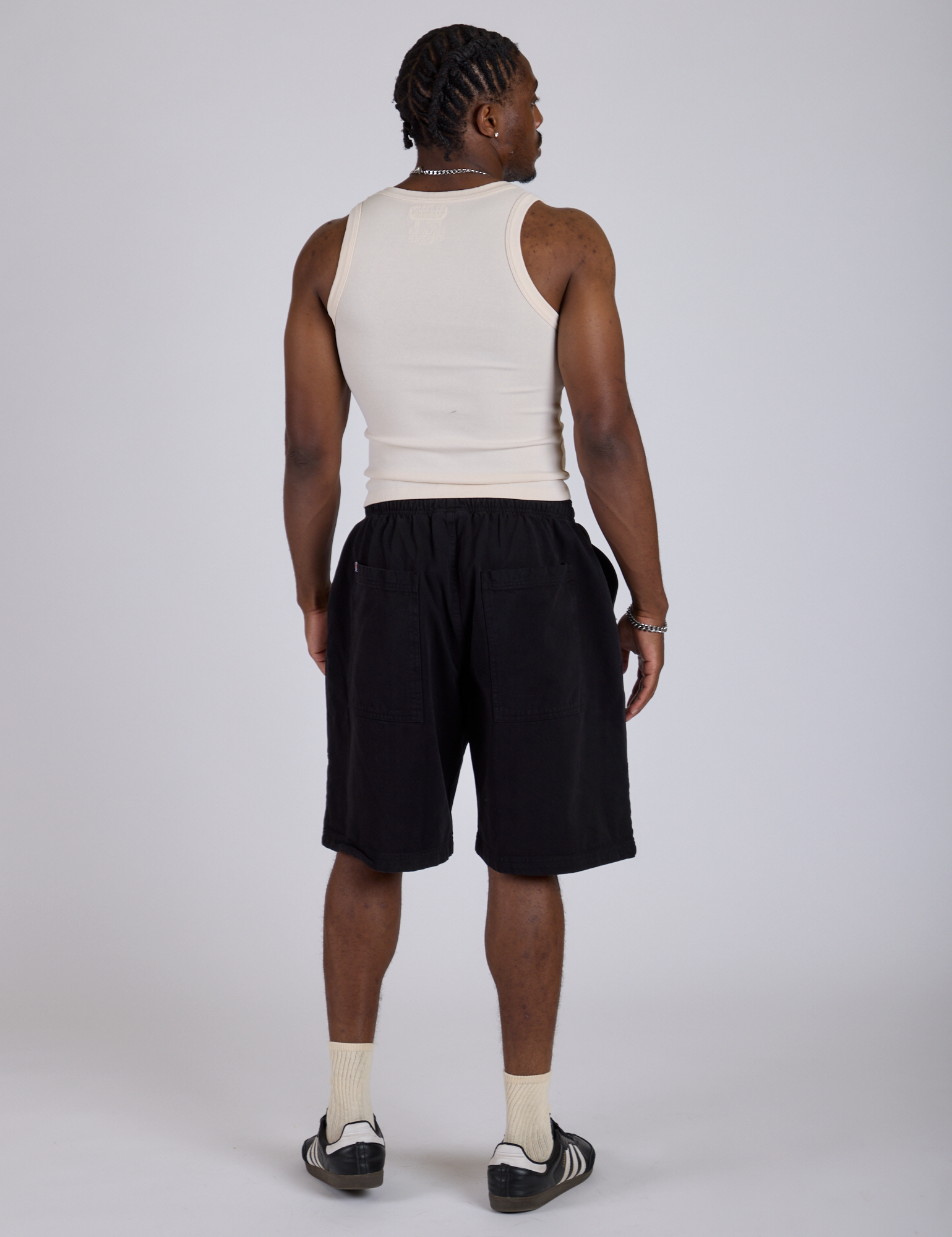 Drawstring Shorts - Basic Black