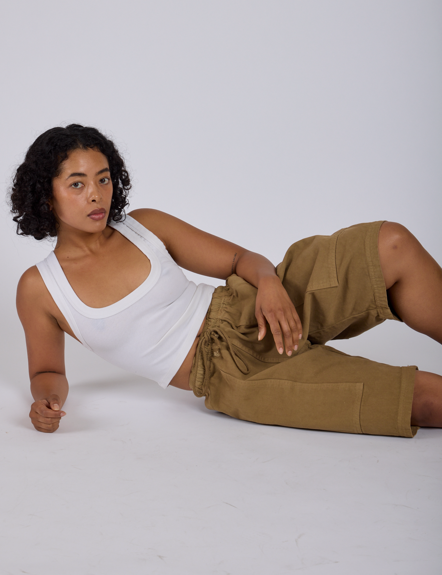 Drawstring Shorts - Desert Brown