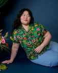 Pond Party Pantry Button-Up on Ashley