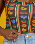 Cropped Tank - Fruit Fantasy
