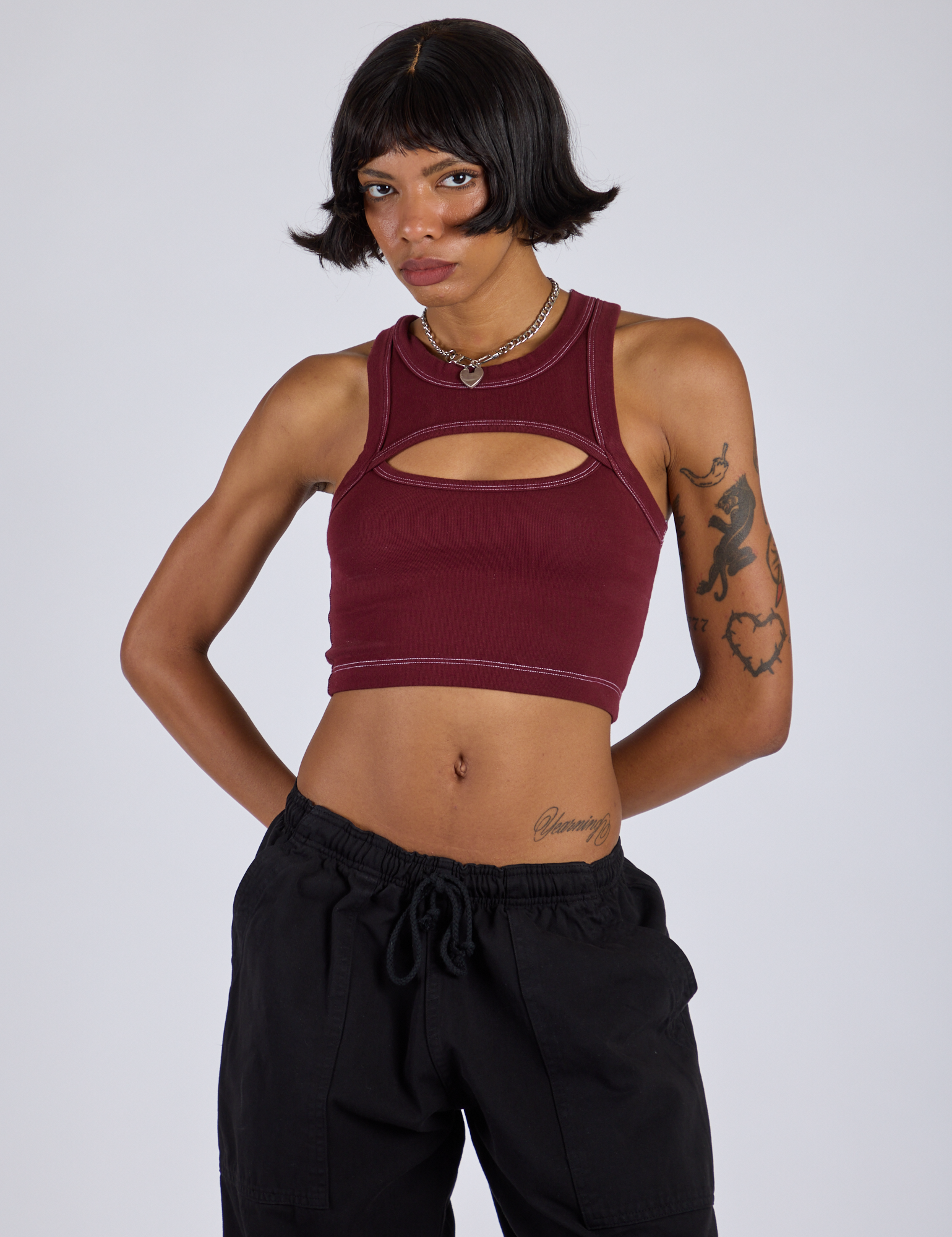 Porthole Tank - Red Wine