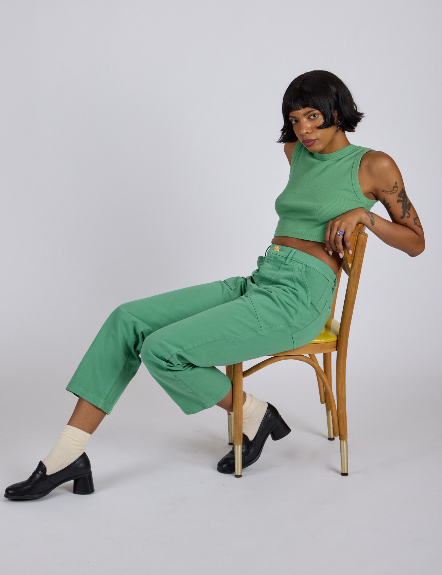 Work Pants - Seafoam Green
