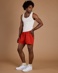 Athletic Shorts - Mustang Red