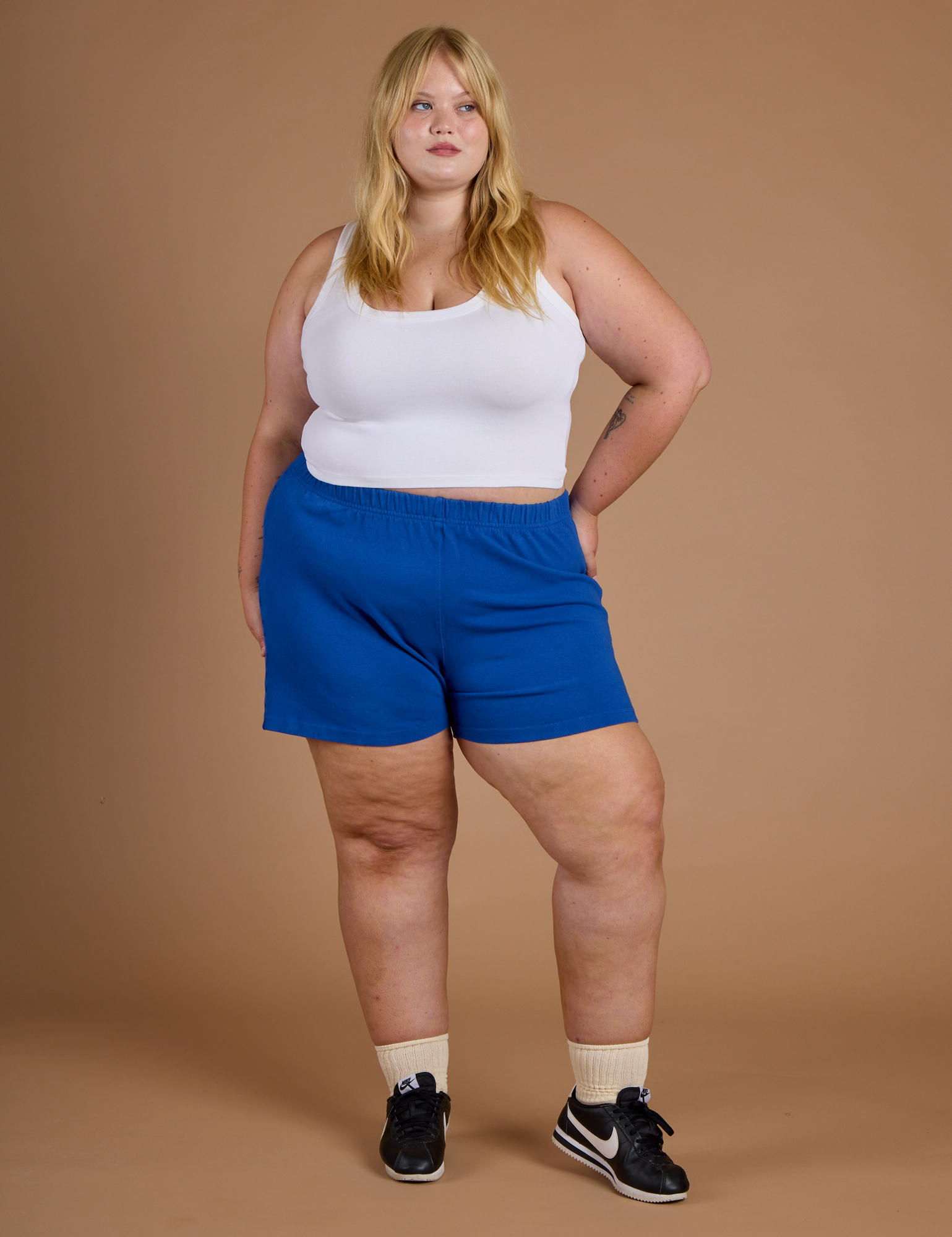 TRY-A-STYLE - Athletic Shorts - Royal Blue *FINAL SALE*