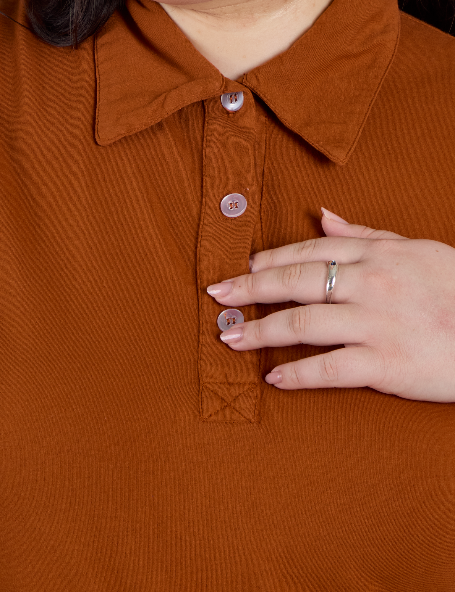 Classic Polo - Burnt Terracotta