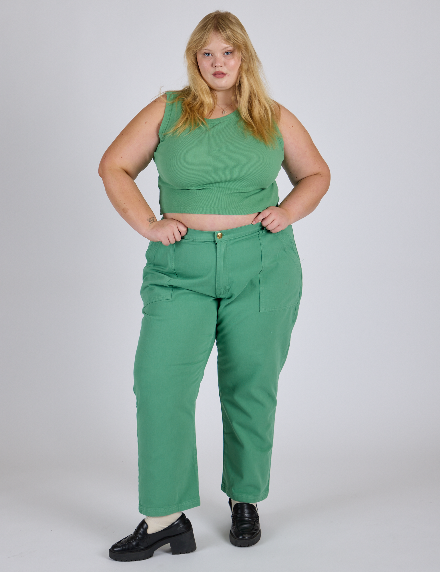 Work Pants - Seafoam Green