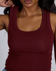 The Tank Top - Red Wine