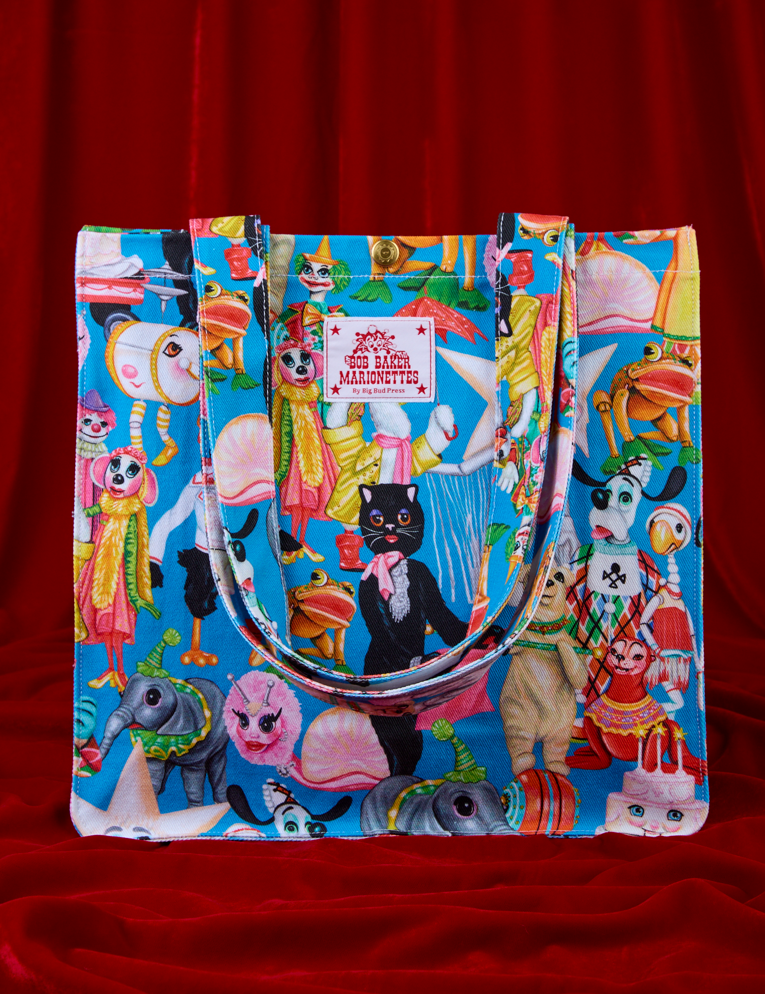Bob Baker Puppets Printed Bags