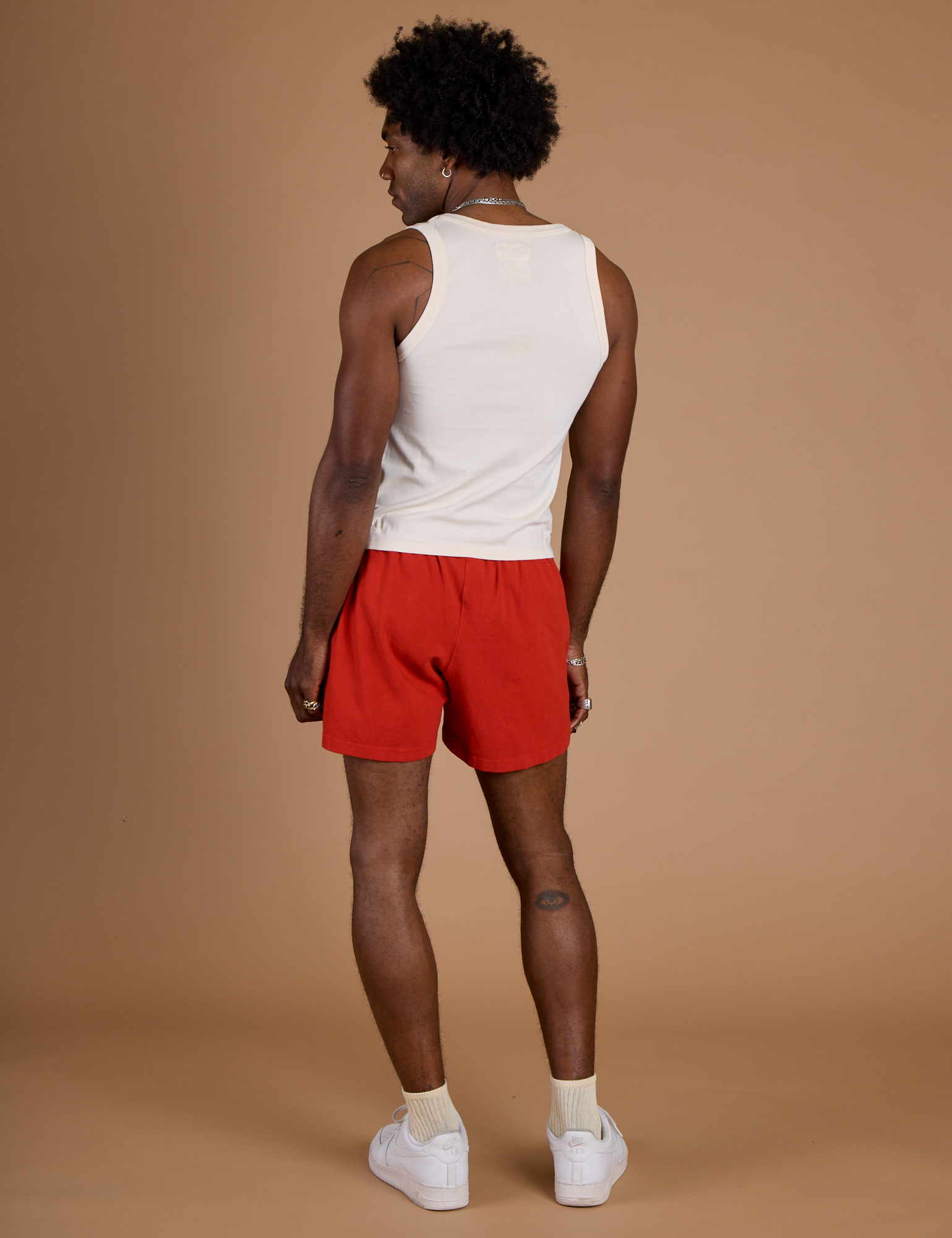Athletic Shorts - Mustang Red