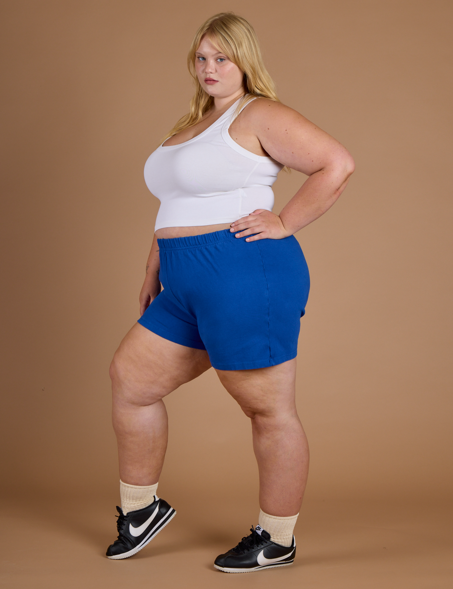 TRY-A-STYLE - Athletic Shorts - Royal Blue *FINAL SALE*