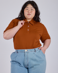 Classic Polo - Burnt Terracotta