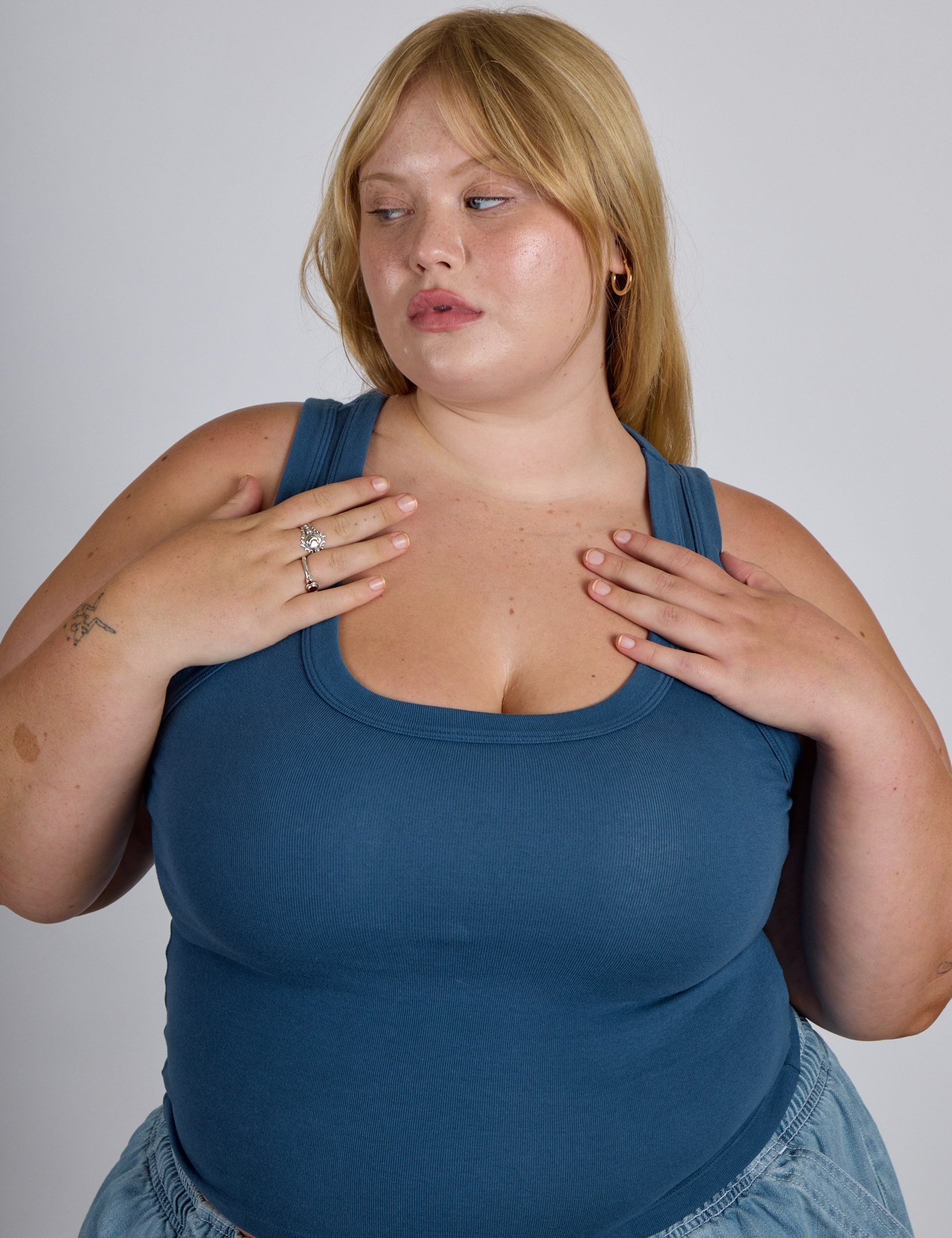 The Tank Top - French Blue