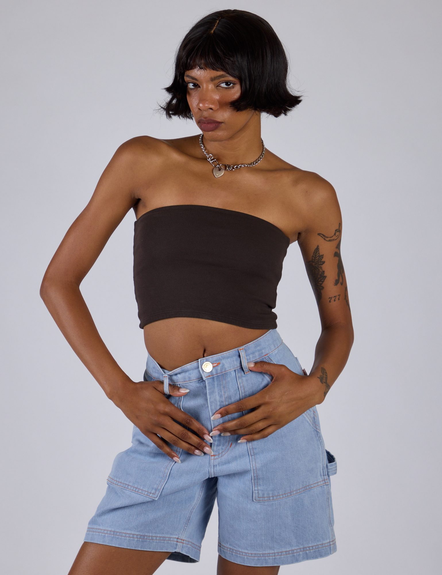 Tube Top - Espresso Brown
