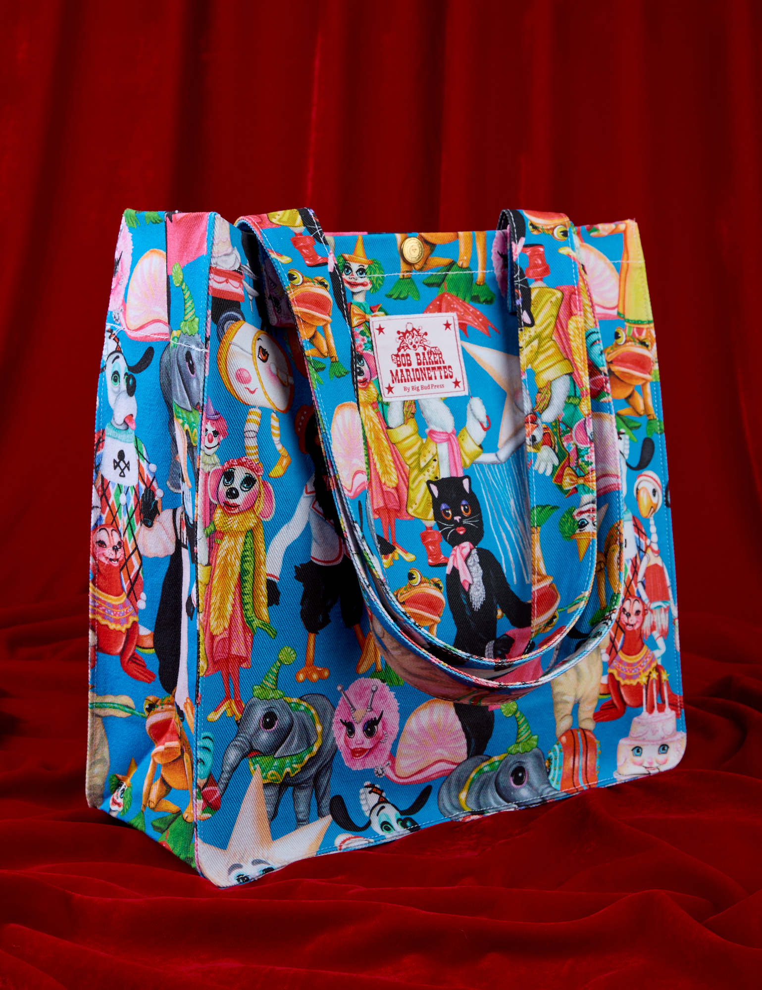 Bob Baker Puppets Printed Bags