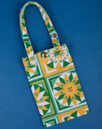 Spring Quilt Printed Cell Phone Tote