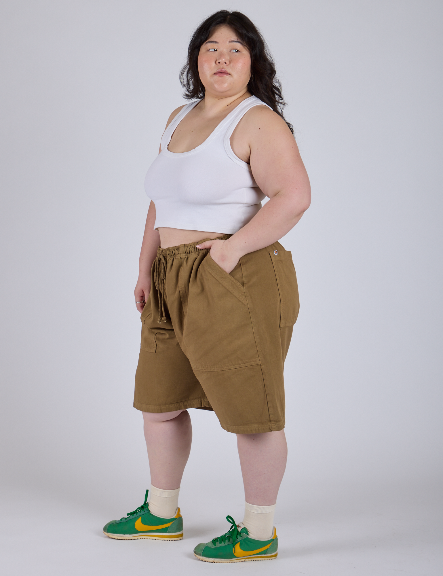 Drawstring Shorts - Desert Brown