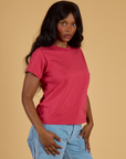 The Organic Vintage Tee - Hot Pink