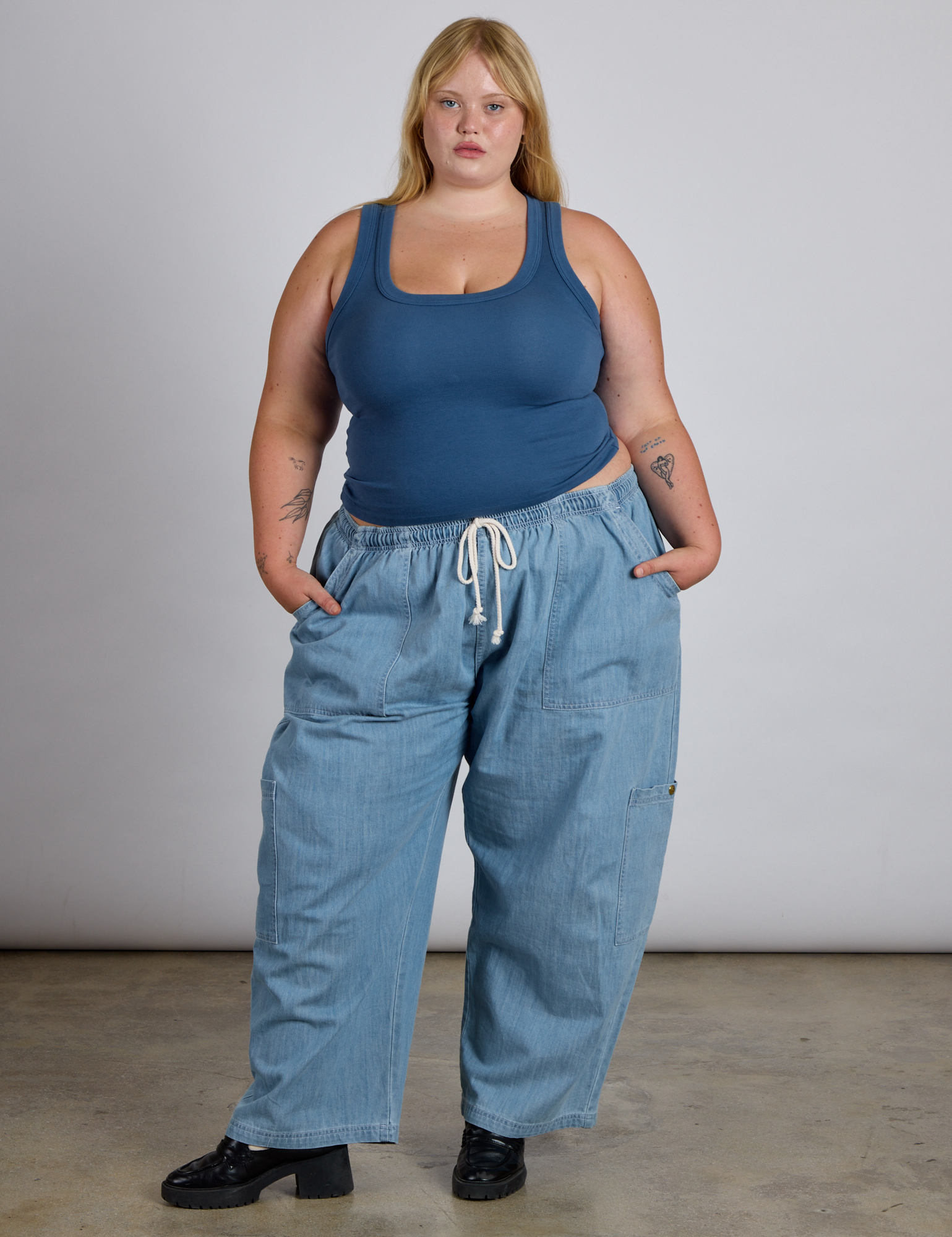 The Tank Top - French Blue