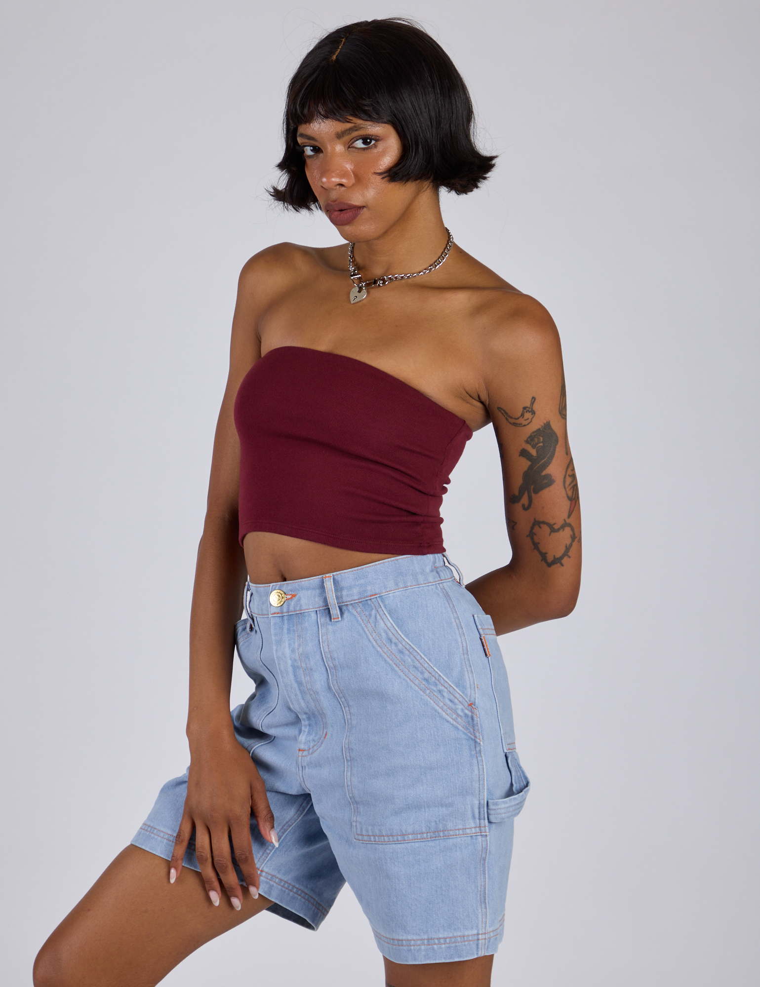 Tube Top - Red Wine