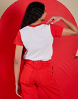Vintage Tee in Call Me back view on Shahana