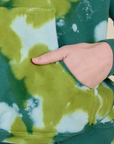 Heavyweight Oversized Hoodie - Green Magic Waters
