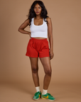 Athletic Shorts - Mustang Red