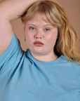 Burly Tee - Baby Blue