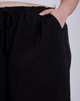 Drawstring Shorts - Basic Black