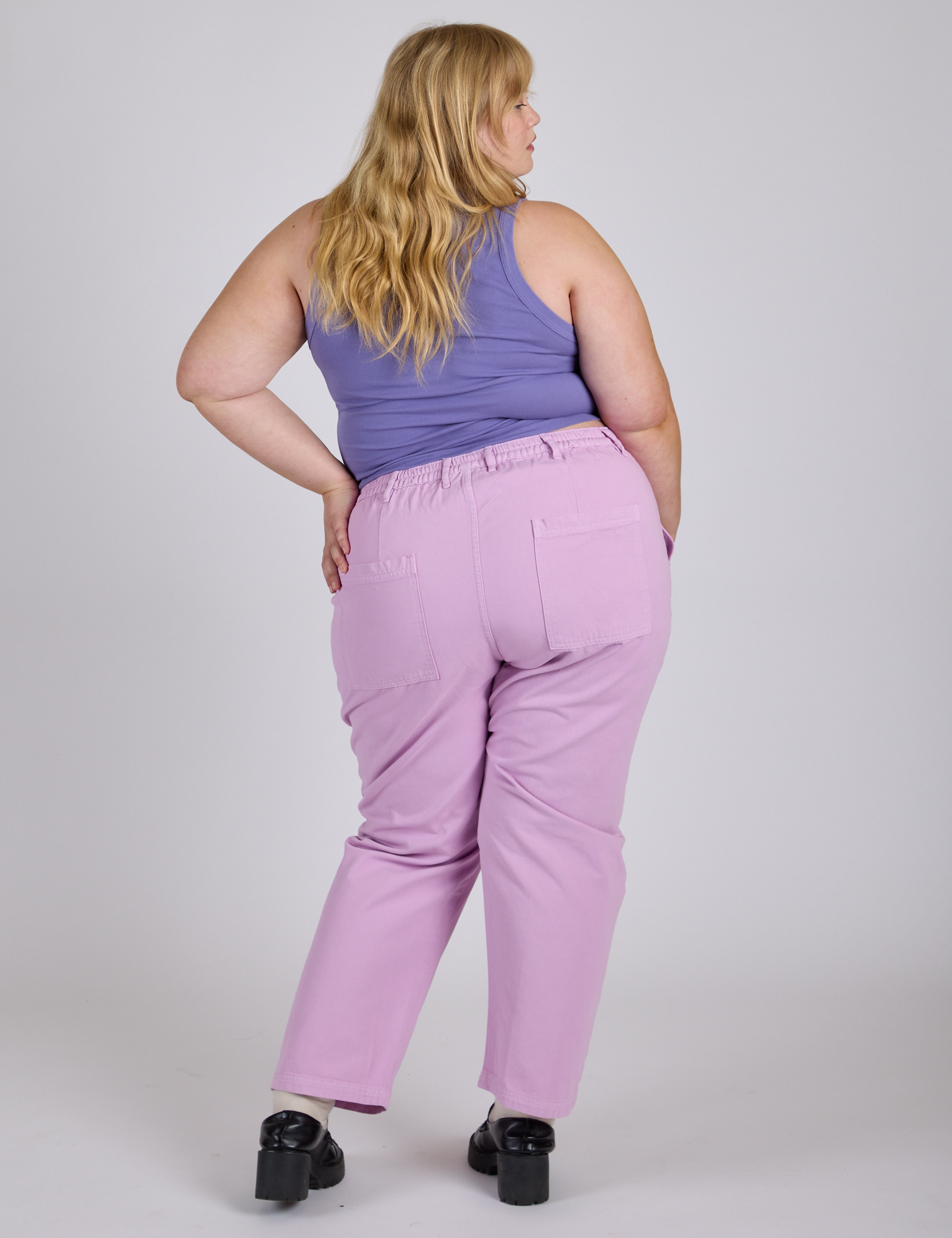 Work Pants - Lilac Purple