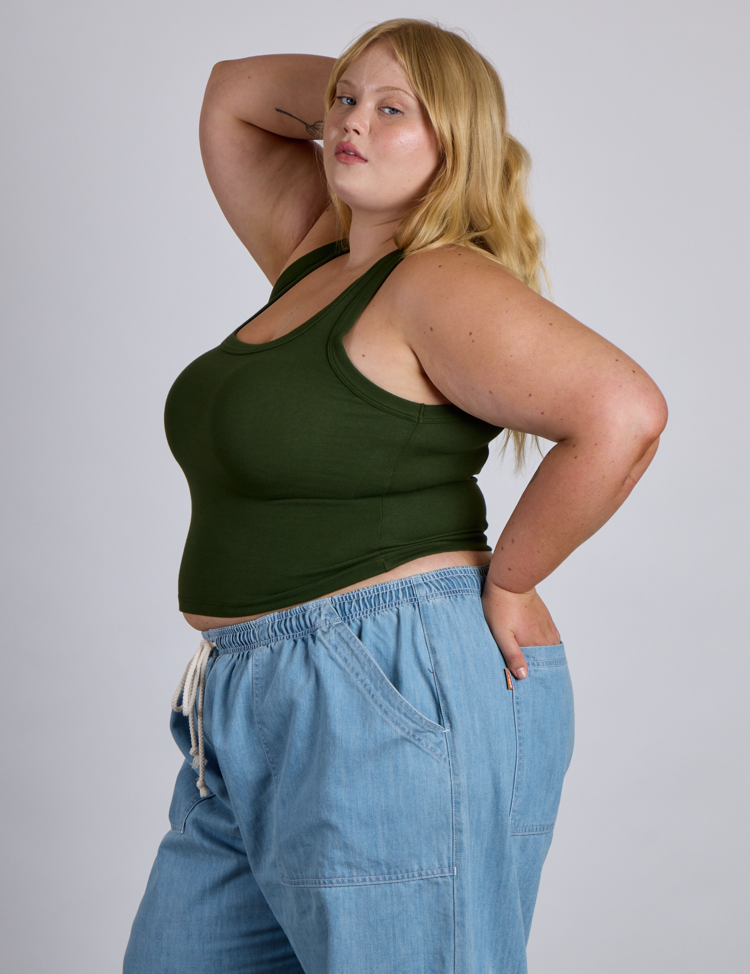 The Tank Top - Evergreen