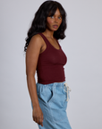The Tank Top - Red Wine