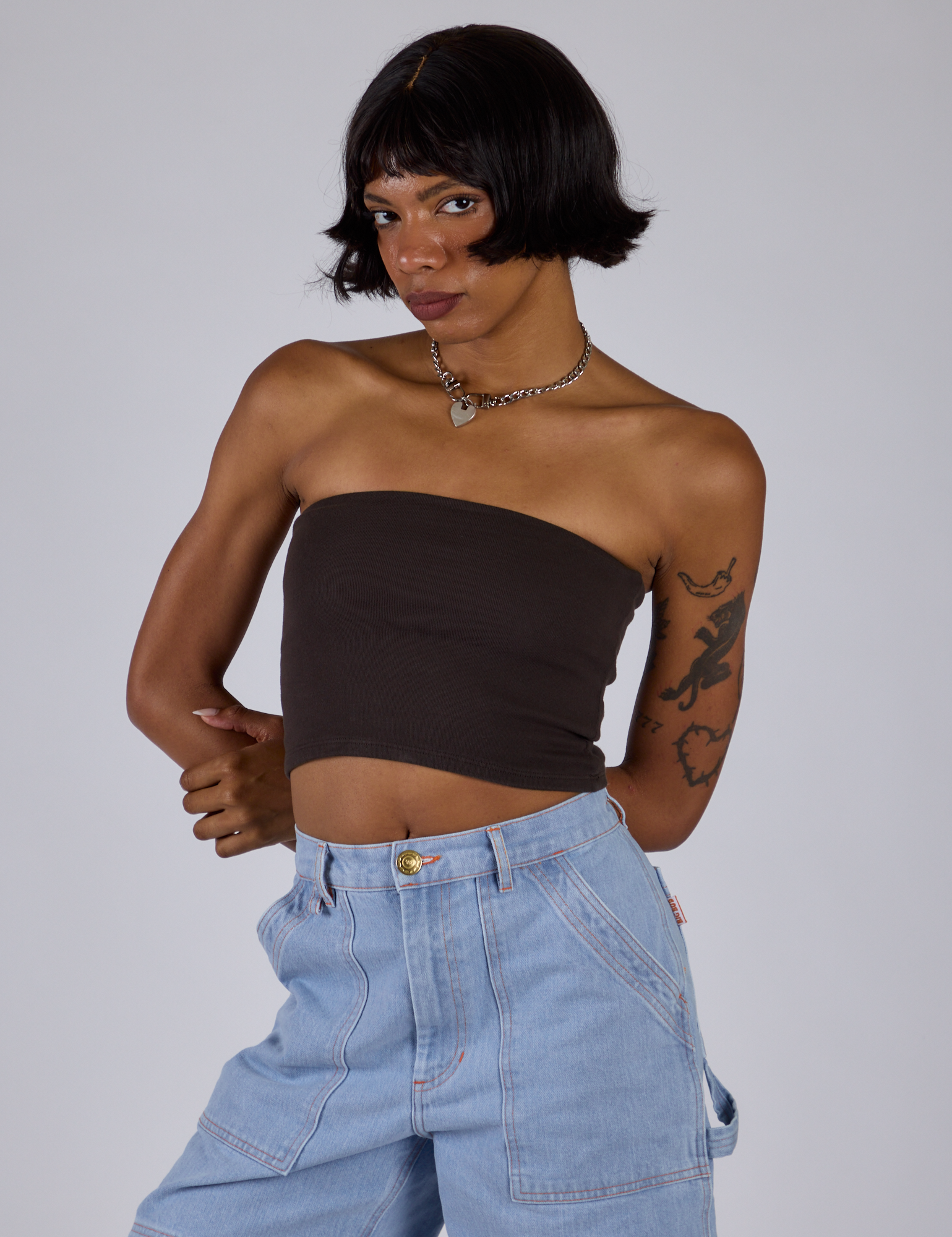Tube Top - Espresso Brown