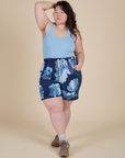 Heavyweight Sweat Shorts - Blue Magic Waters