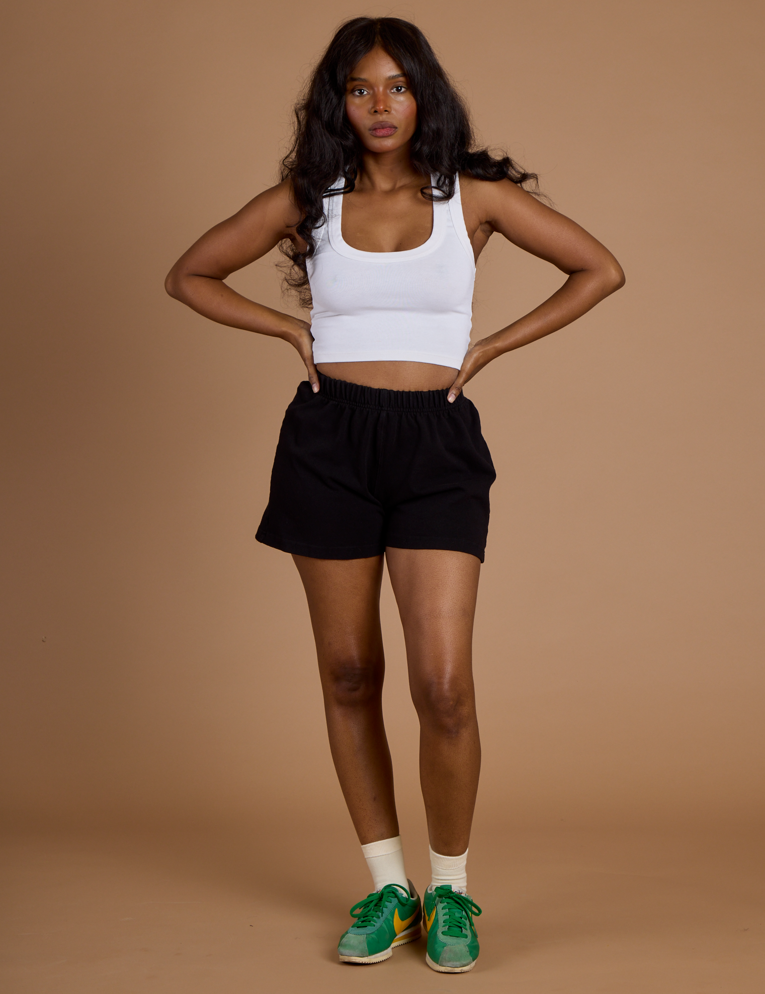 TRY-A-STYLE - Athletic Shorts - Basic Black *FINAL SALE*