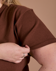 Burly Tee - Fudgesicle Brown