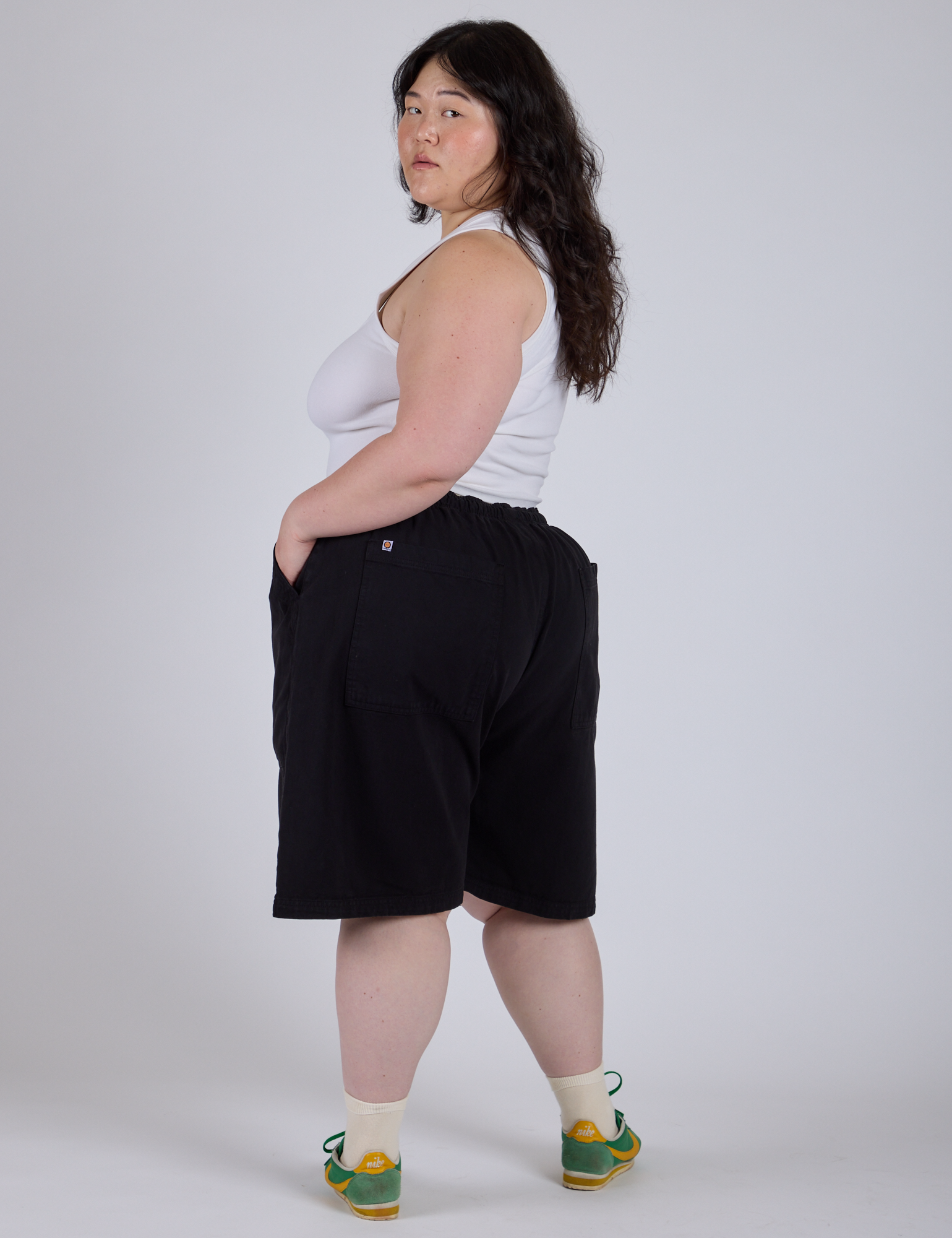 Drawstring Shorts - Basic Black