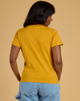 The Organic Vintage Tee - Mustard Yellow
