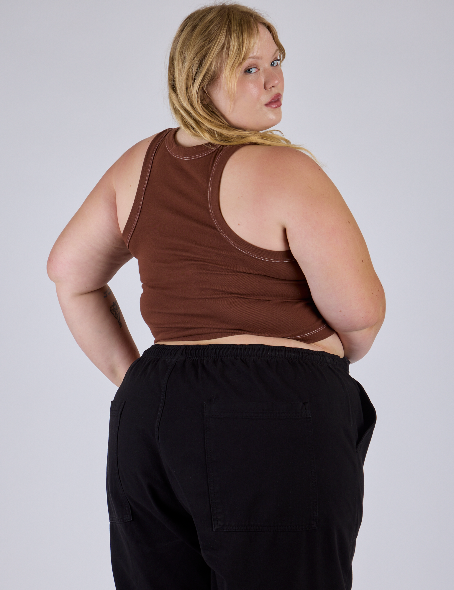 Porthole Tank - Fudgesicle Brown