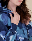 Heavyweight Oversized Hoodie - Blue Magic Waters