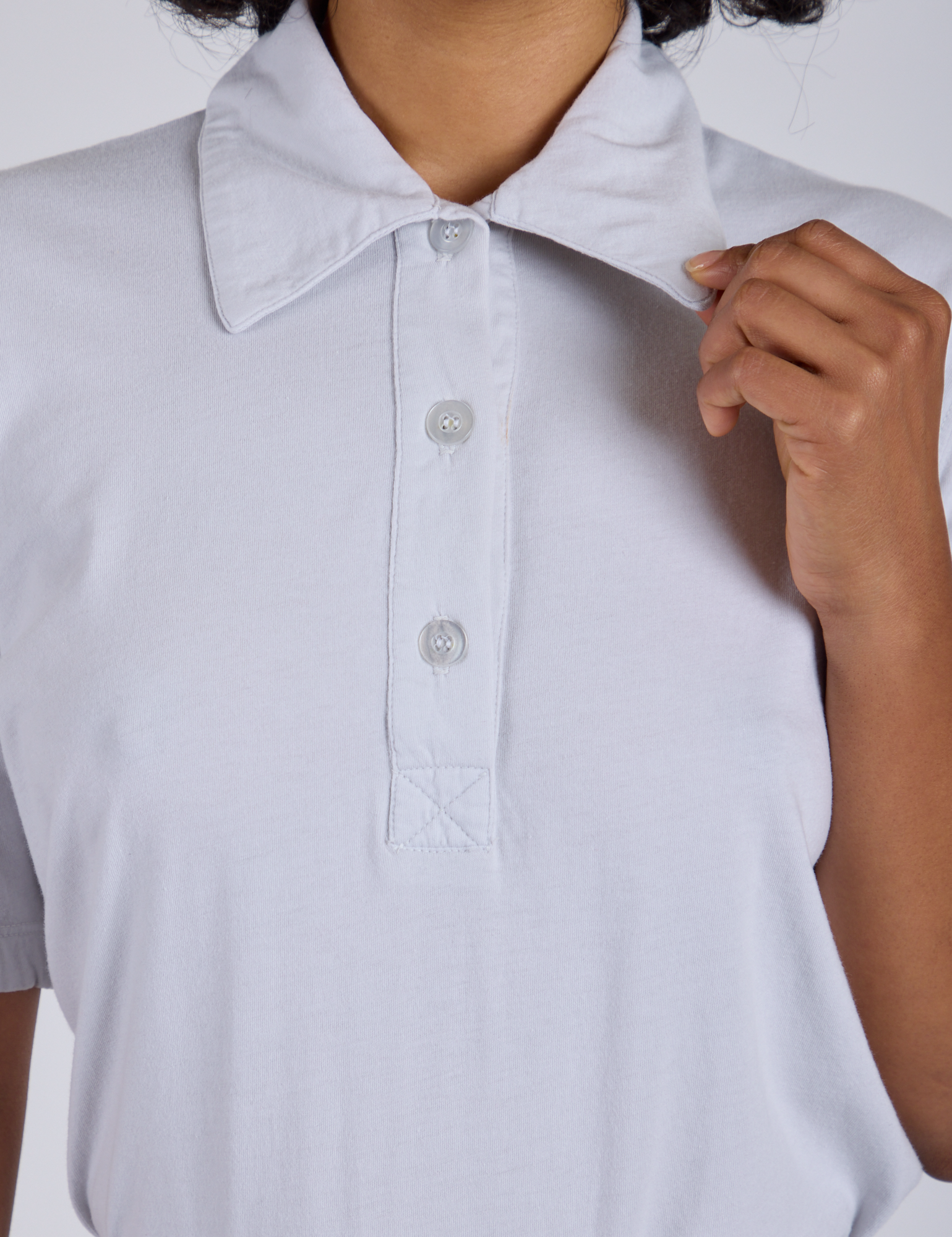 Classic Polo - Dishwater White