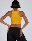 Porthole Tank - Mustard Yellow