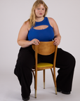 Porthole Tank - Royal Blue