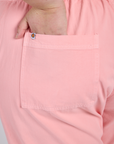 Short Sleeve Jumpsuit - Baby Pink