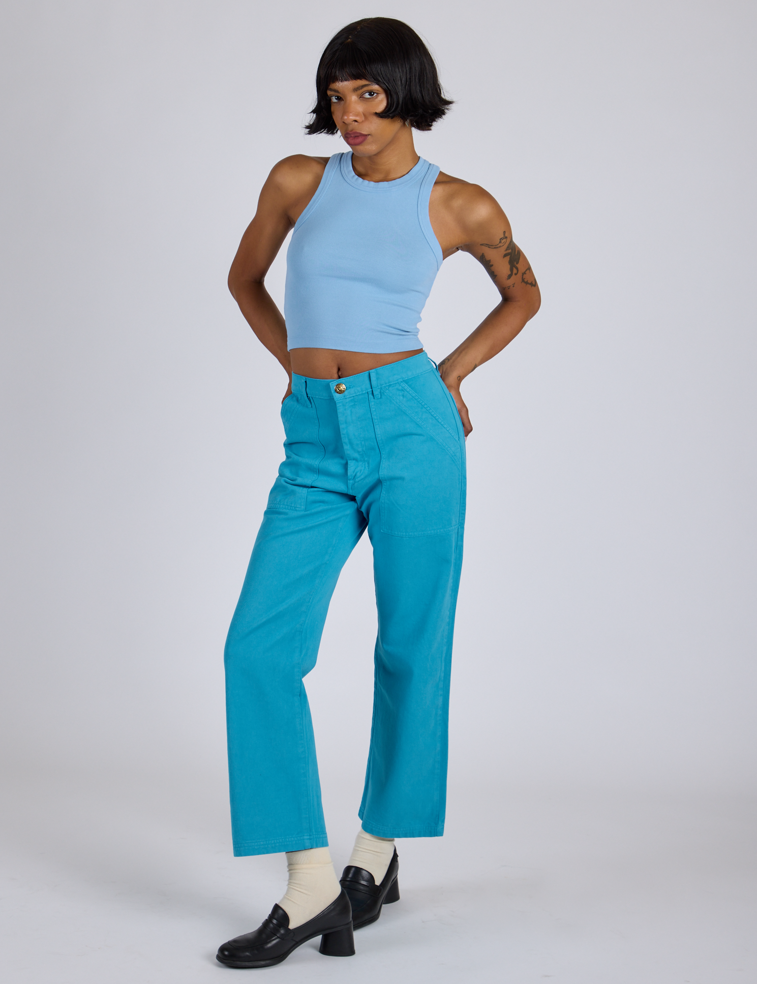 Work Pants - Hawaiian Blue